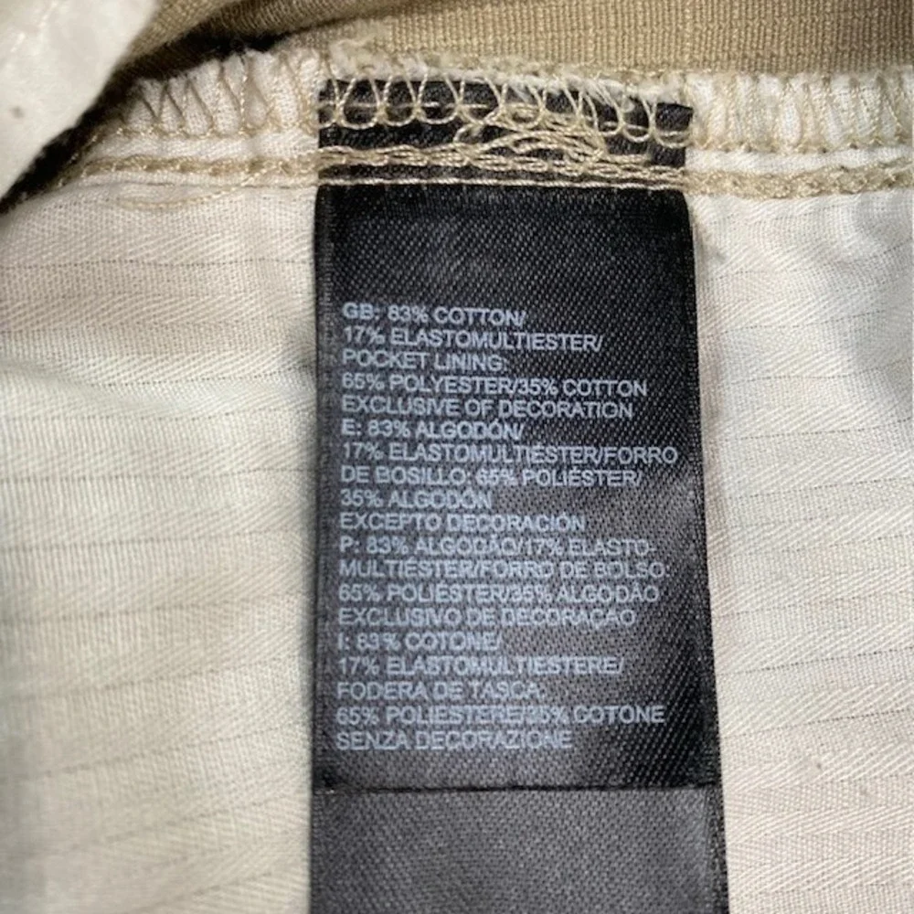 The North Face Mens Ripstop Hiking Pants Khaki Tan‎ Size 38 Regular Outdoor Trek